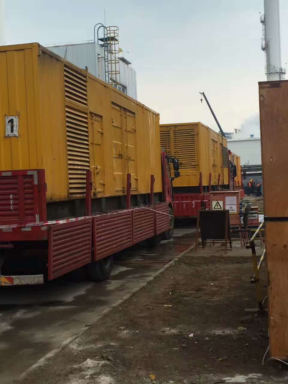 發(fā)電機(jī)現(xiàn)場施工案例